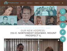 Tablet Screenshot of meyerdentalgroup.net